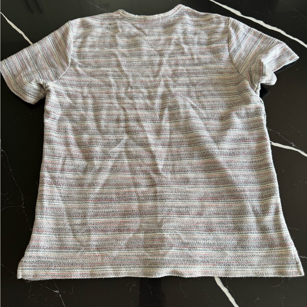 Multicolor Striped Short‎ Sleeve Top - Picture 7 of 8